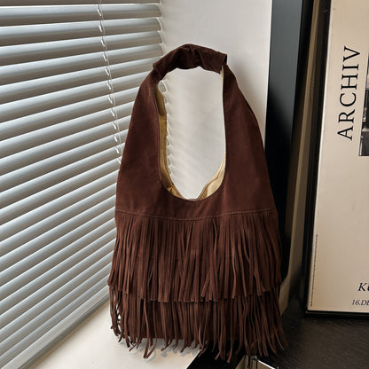 Bohemian Fransen-Handtasche