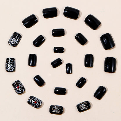 Gothic Halloween-Themen Nagelkunst Verlängerungen Brehn