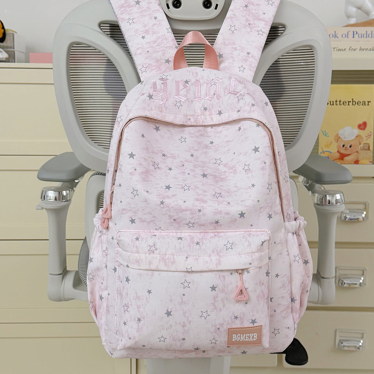 Stylischer Sternenprint-Rucksack Brehn