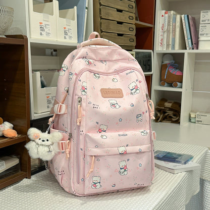Niedlicher Charakter-Themen-Schulrucksack