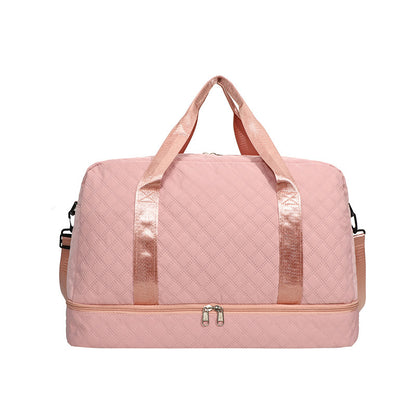 Stylische gesteppt Reis-Duffle Brehn