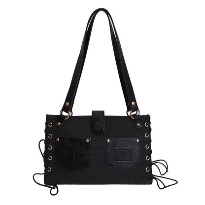 WoElegantly Structured Utility Tote Bag Brehn
