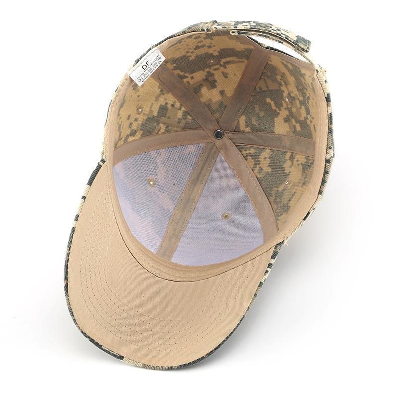 Unisex Camouflage-Muster Verstellbare Mütze Brehn