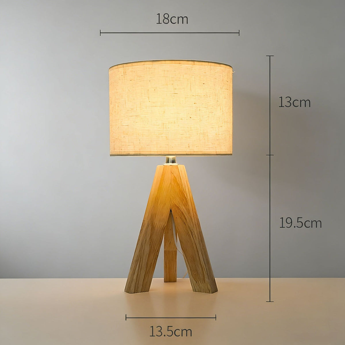Dekorative Tischlampe