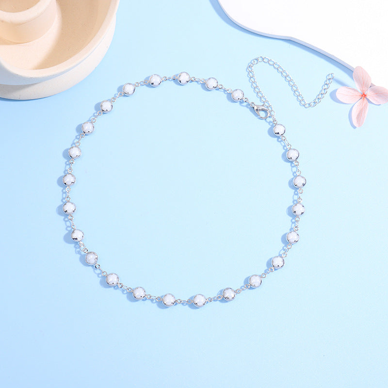 Floral Charm Choker Halskette Brehn 1788164322