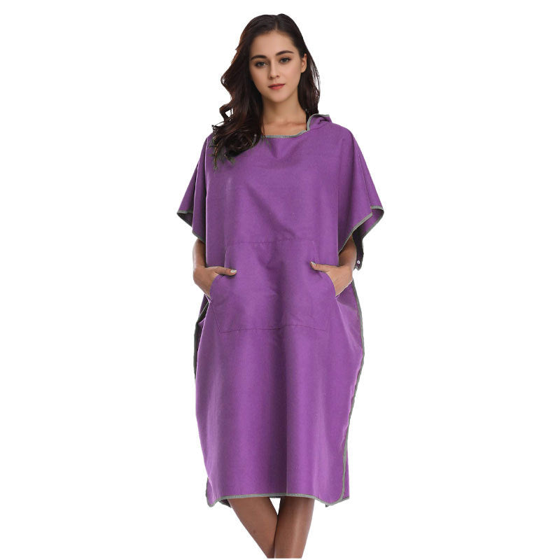 multifunktionaler Strandponcho mit praktischer Tasche Brehn