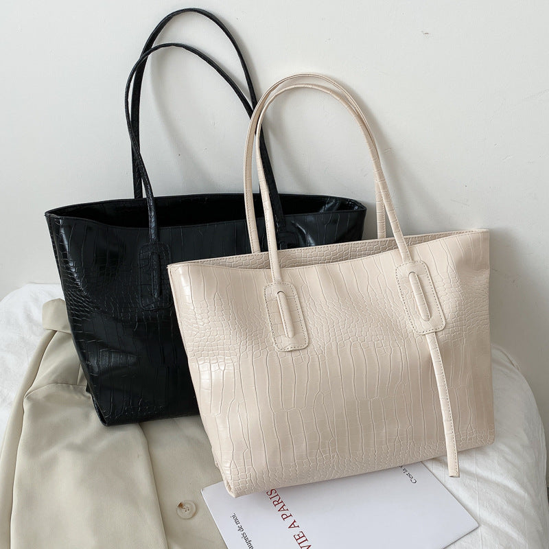 Krokodil-Muster Tote Bag