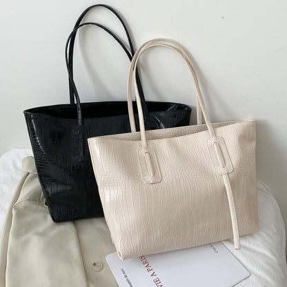 Krokodil-Muster Tote Bag