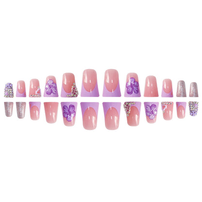 3D Floral Art Nagelset Brehn