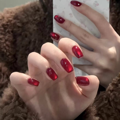 Glänzende Gel-Nagelverlängerungen Brehn