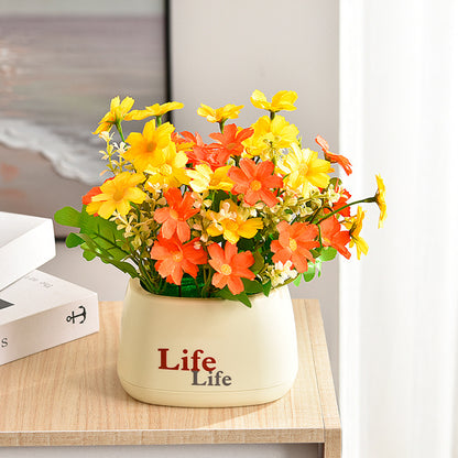 Lebensechter Blumen-Tischmittelstück-Arrangements