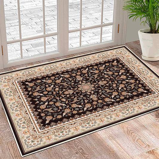 Vintage-inspirierter floraler Teppich Brehn