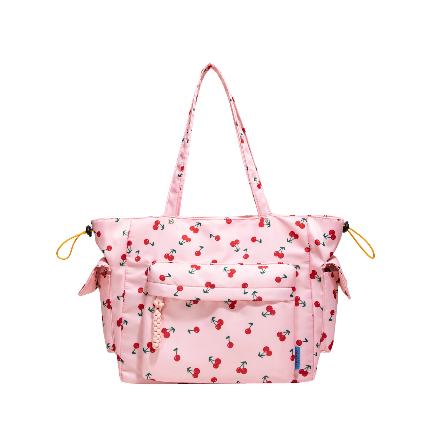 Cherry Print Mehrfach-Taschen Tragetasche Brehn
