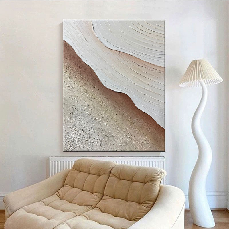 Moderne Texturierte Leinwand Wandkunst