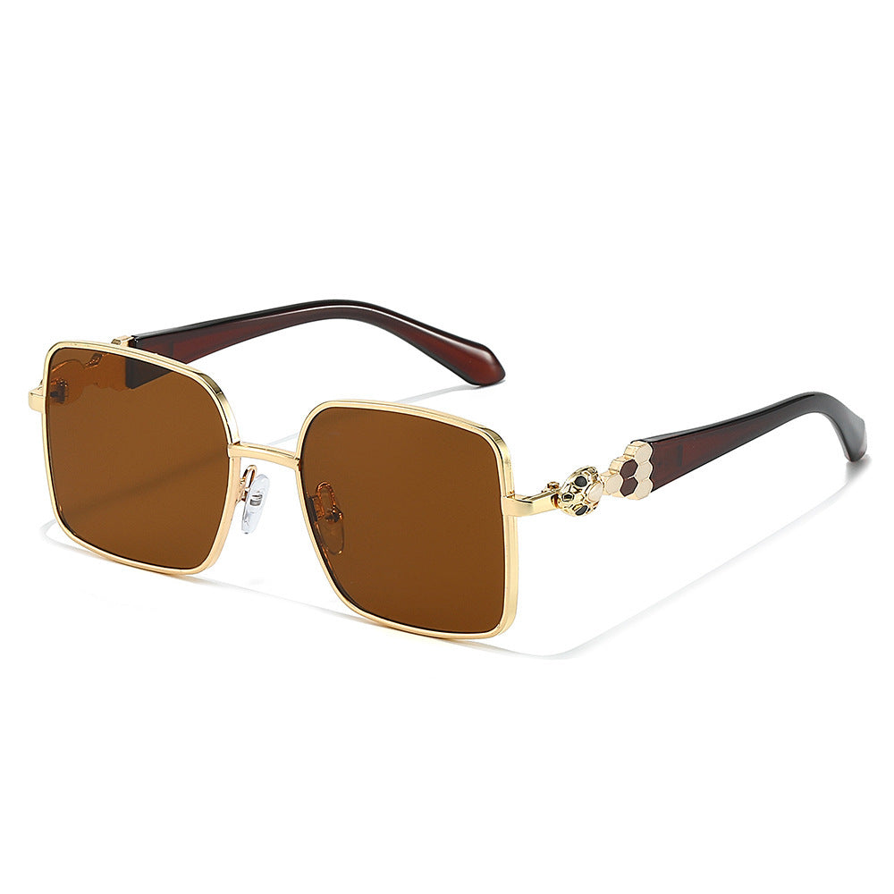 Chic Dekorative Quadratische Rahmen Sonnenbrille Brehn