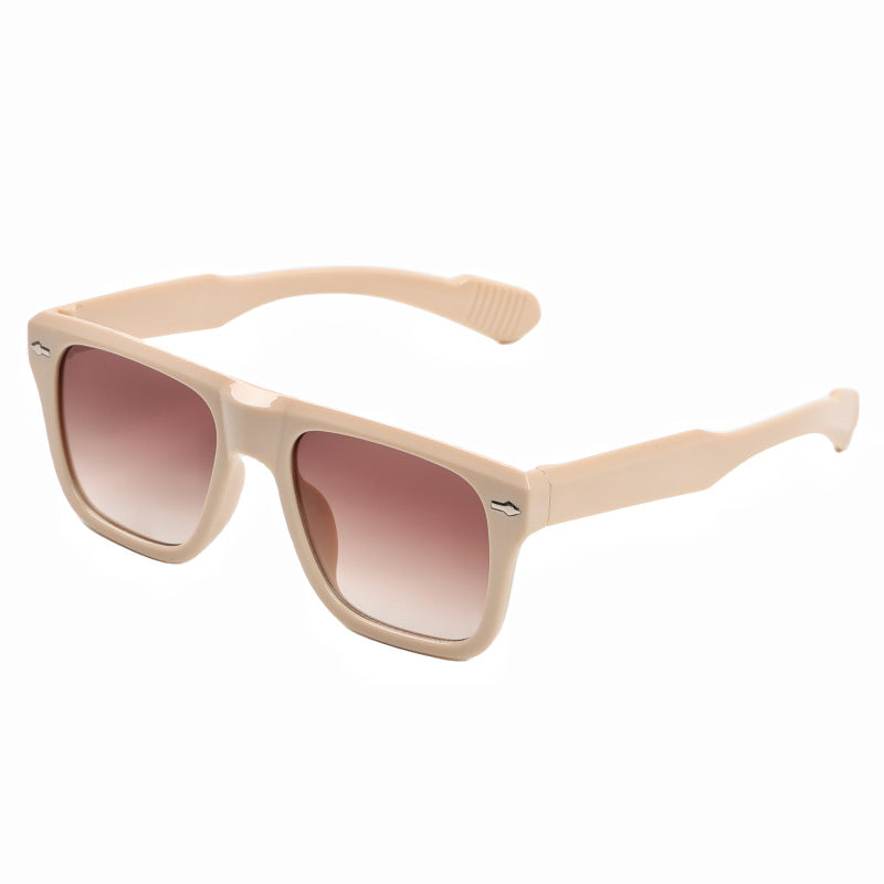 Damen stylische Sonnenbrille im modernen Oversized-Design Brehn