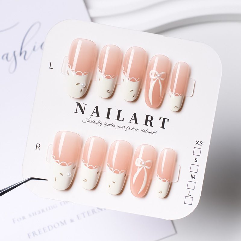 Niedliches tierisches Press-On Nagelkunst Set Brehn