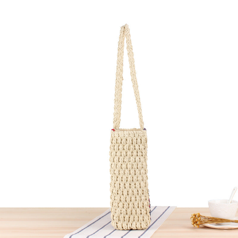 Strandtasche Im Eleganten Geflechtstil Brehn