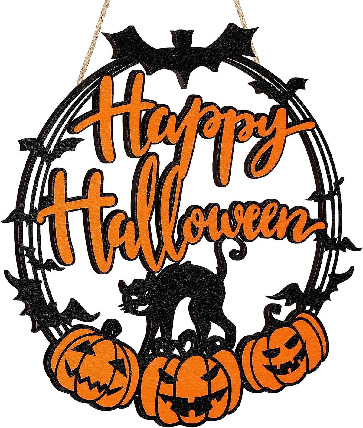 Halloween Dekorative Wandschild