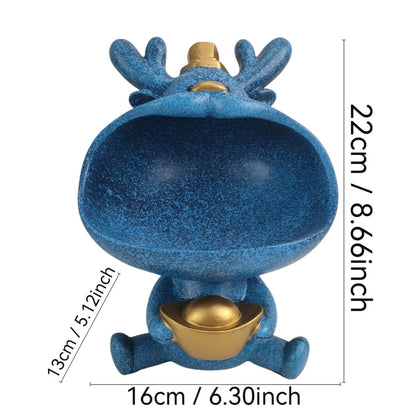 Verspielte Frosch Dekoration Brehn