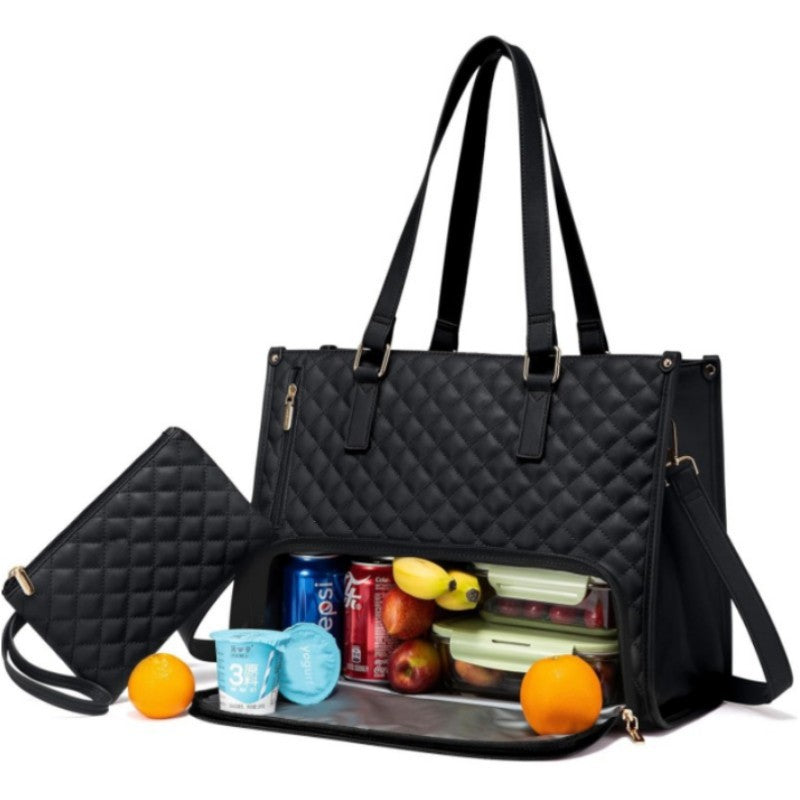 Isolierte Mehrfächertasche für das Mittagessen