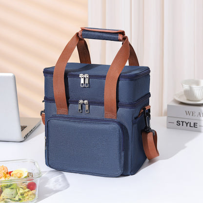 Isolierte Mehrfach-Kompartiment Picknick Kühltasche