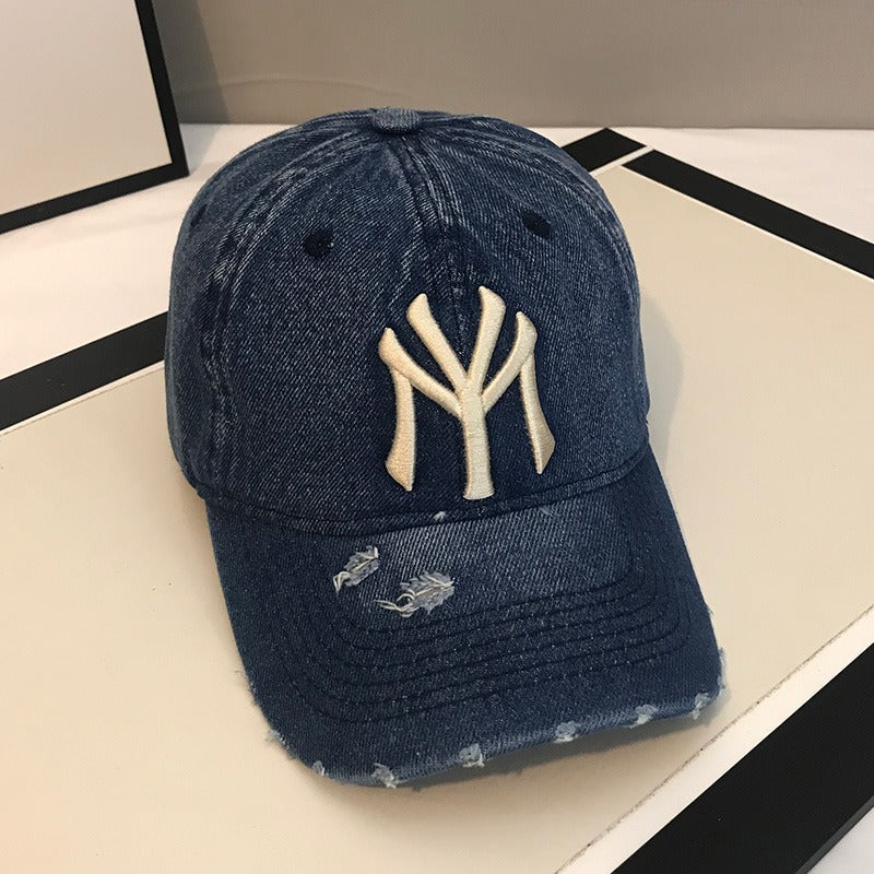 Herren Vintage Denim Baseballmütze Brehn 1784188165