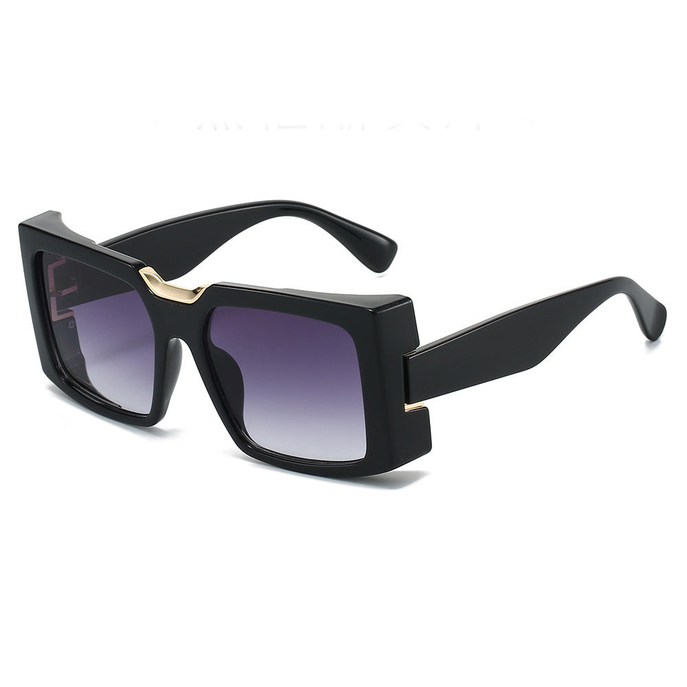Damen Sonnenbrille im auffälligen geometrischen Design Brehn