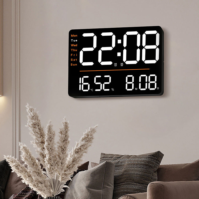 Digitaler Alarmwecker mit multifunktionaler Temperatur- und Wochentagsanzeige Brehn
