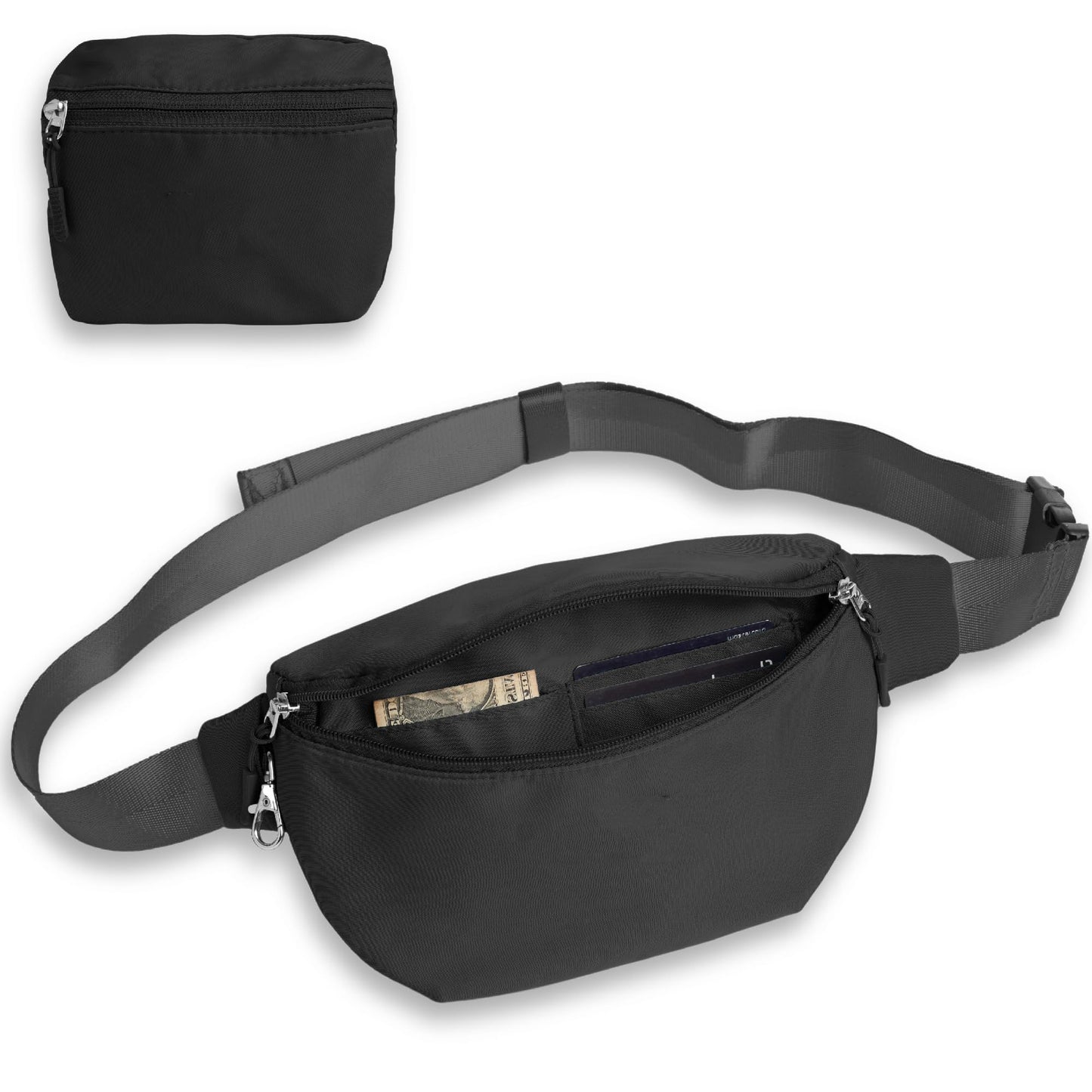 Unisex praktische Bauchtasche mit mehreren Fächern Brehn