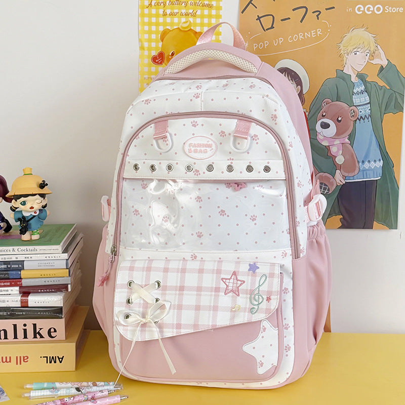 Stylische Grafikdesign-Schulrucksack Brehn