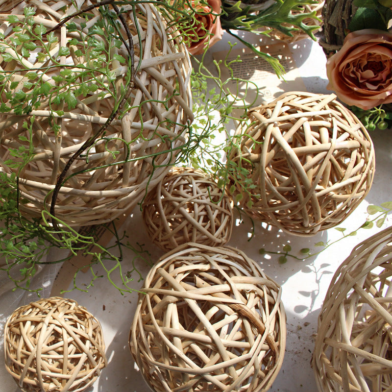 Dekorativer Naturmaterial Deko Ball Brehn