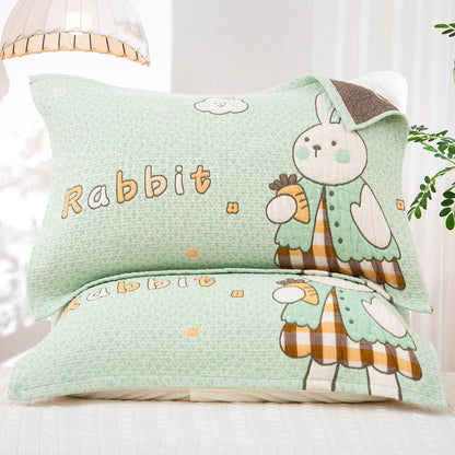 Damen Kissenbezug mit winterlichem Pinguin-Motiv Brehn