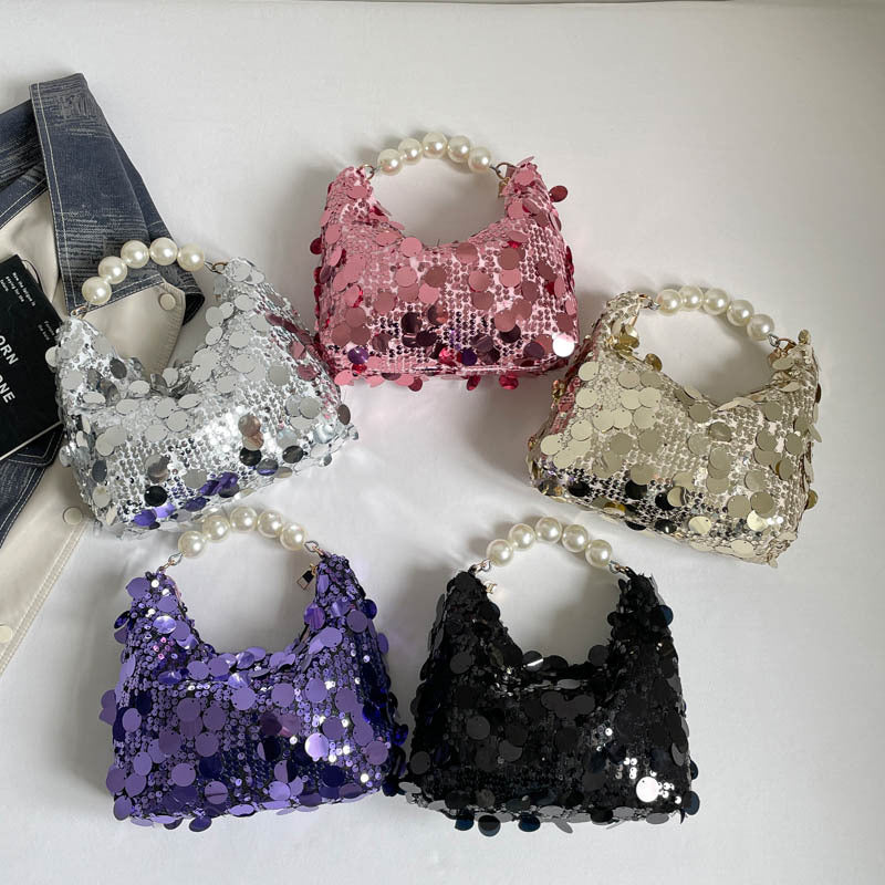 WoChic Glitzernde Abendhandtasche Brehn
