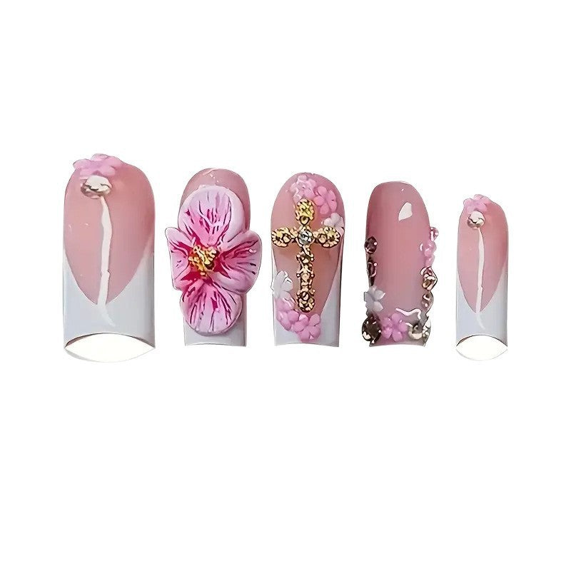 Künstlerische Florale Nagelkunst Verlängerungen Brehn 1787913849