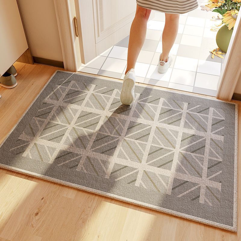 Geometrisches Muster dekorative Fußmatte
