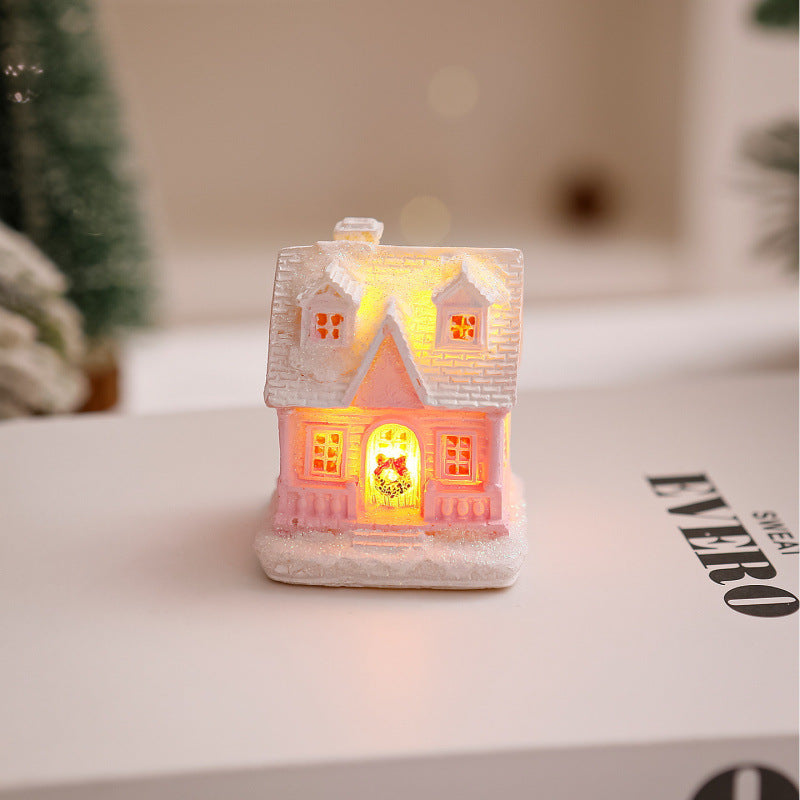 Beleuchtetes Weihnachtsdorf Haus Deko Brehn