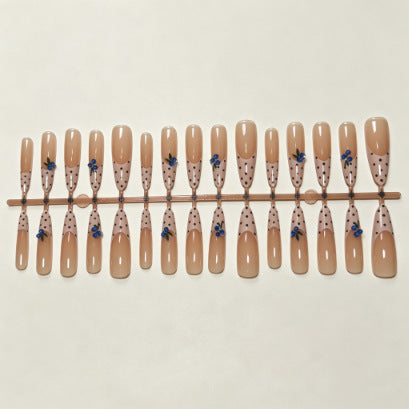 Chic Punkte Druck-Nagelspitzen Brehn