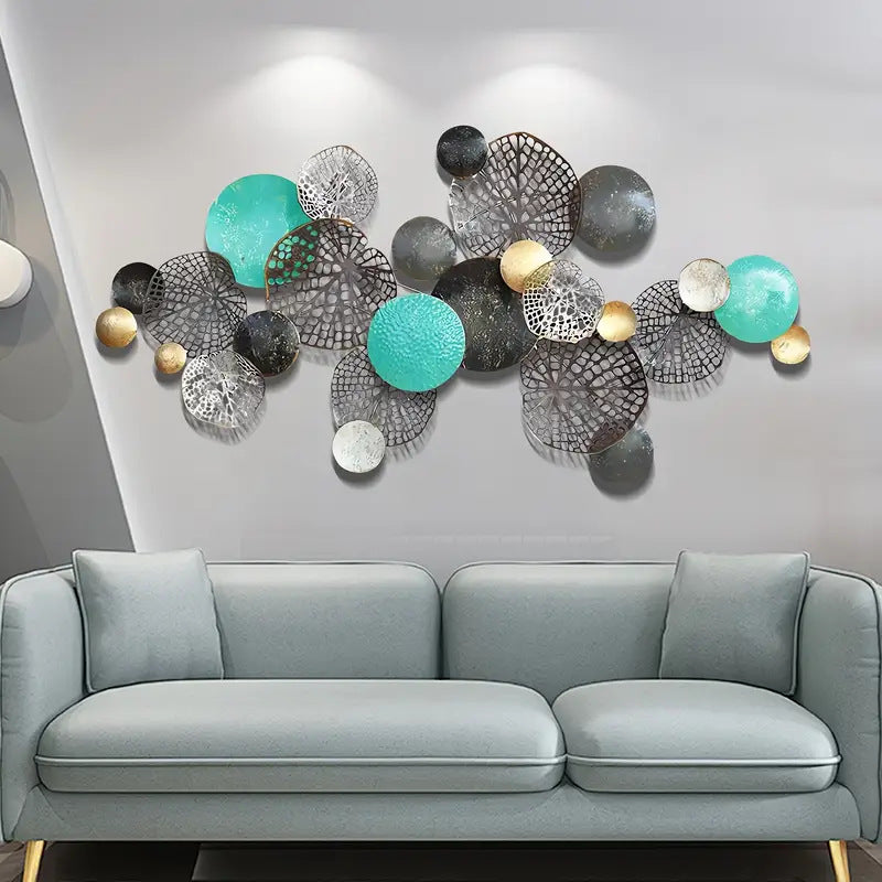 3D Geometrische Metall Wandkunst Skulptur Brehn
