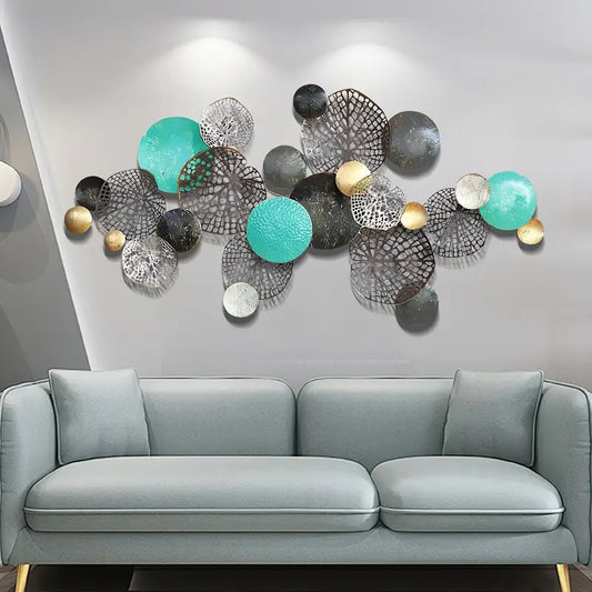 3D Geometrische Metall Wandkunst Skulptur Brehn