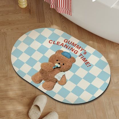 Spaß Badezimmer Teppich