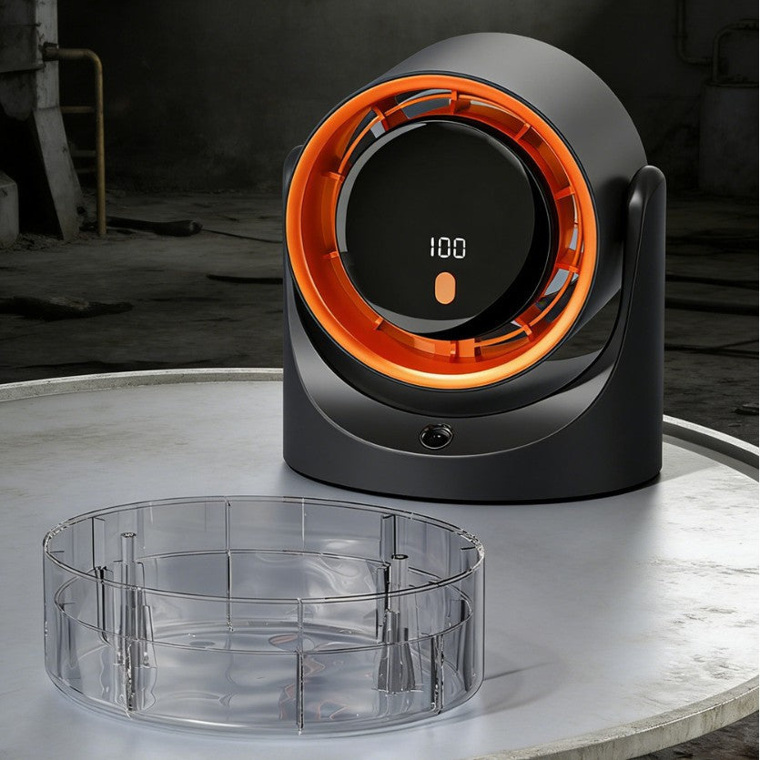 Unisex 3D Luftzirkulationsventilator mit großem Wassertank und leiser Betriebsfunktion Brehn
