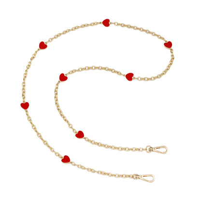 Herz Charm Sonnenbrillen Kette Brehn
