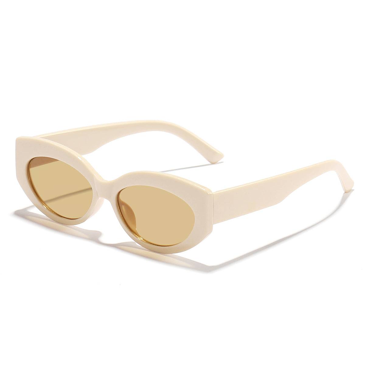 Damen Cat-Eye Sonnenbrille mit verspieltem Transparenzdesign Brehn