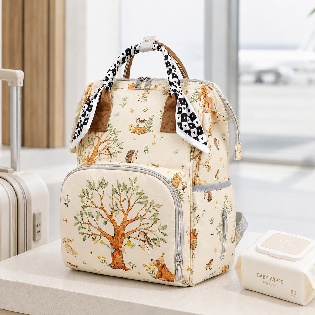 Tragbarer illustrierter Rucksack Brehn