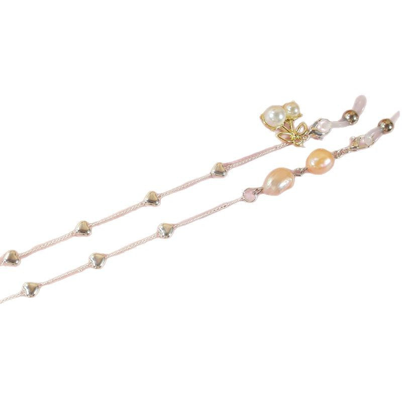 Elegantes Schmuckband mit Perlen und Silbernen Akzenten Brehn