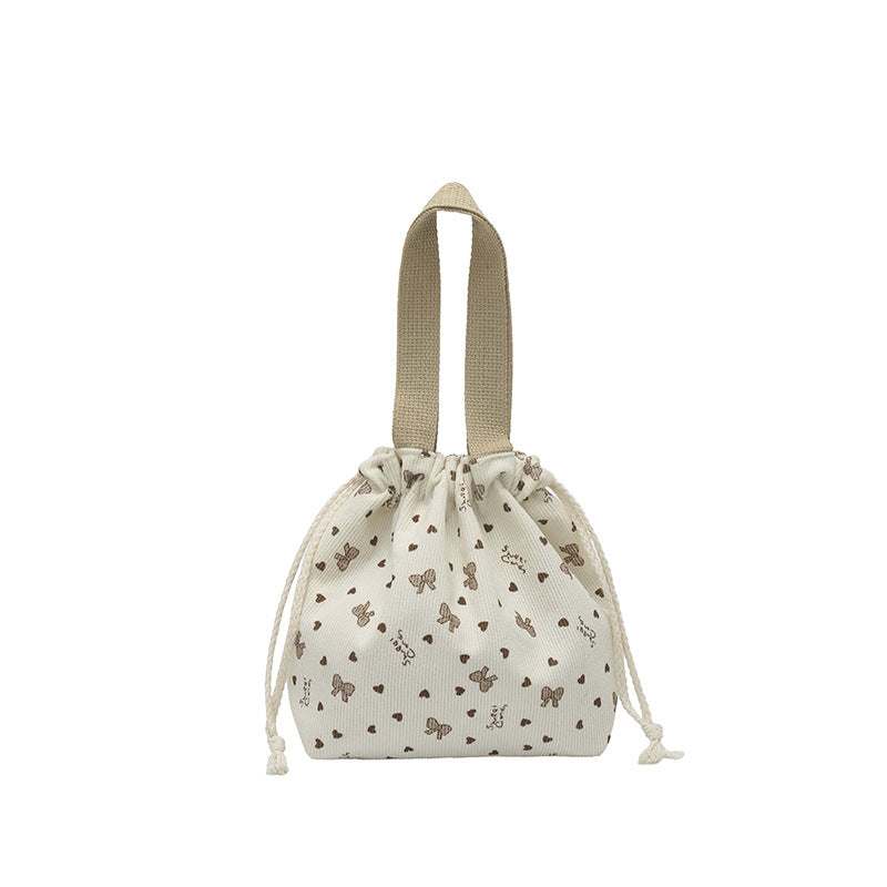 WoTextured Drawstring Mini Tasche Brehn