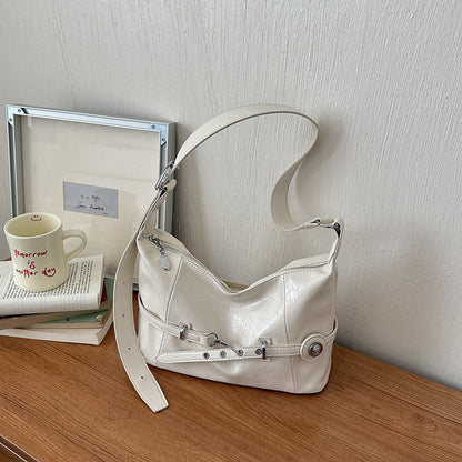 Moderne weiche Leder Schultertasche