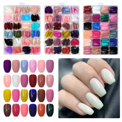 Premium Press-On Nail Kit Brehn
