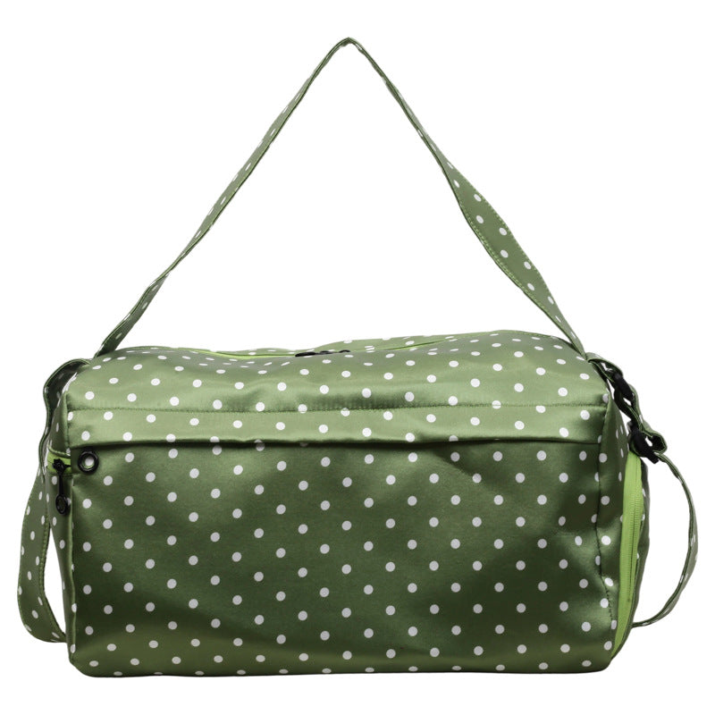 Stylische gepunktete Reisduffelbag Brehn